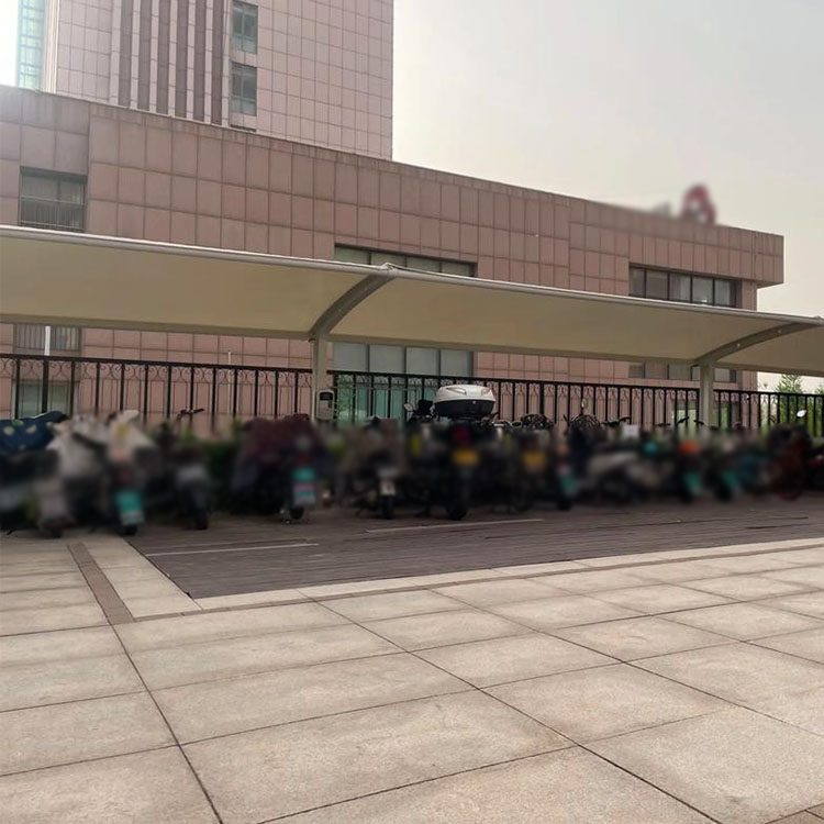 康乐县膜结构电动车棚